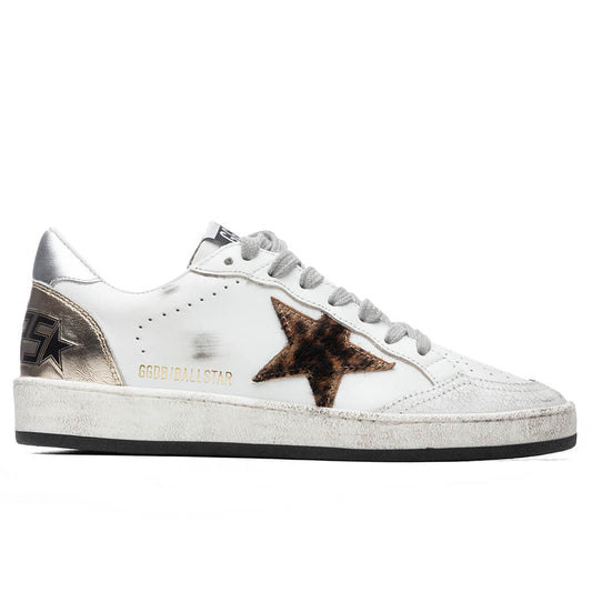 Women's Ball Star - White/Beige Brown