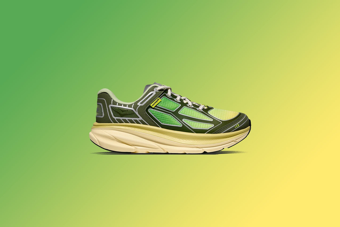 Hoka x Supervsn Clifton One9 - Green Flash/Limelight