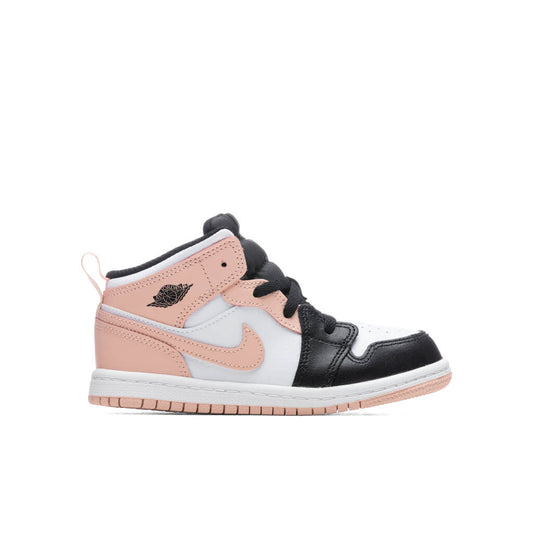 Air Jordan 1 Mid (TD) - White/Arctic Orange