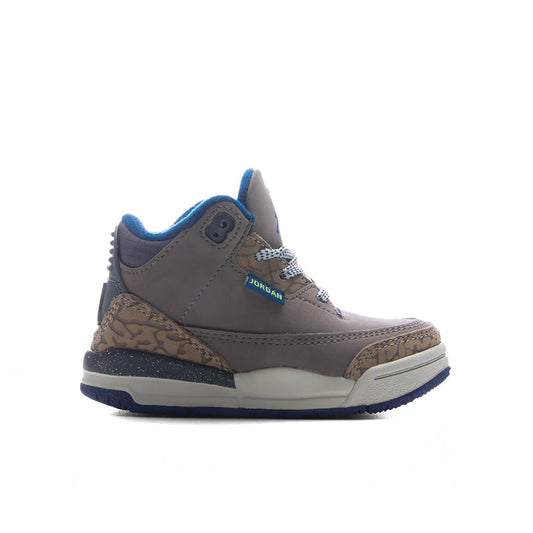 Air Jordan 3 Retro 'We Outside' (TD) - Olive Grey/Green Abyss/Khaki