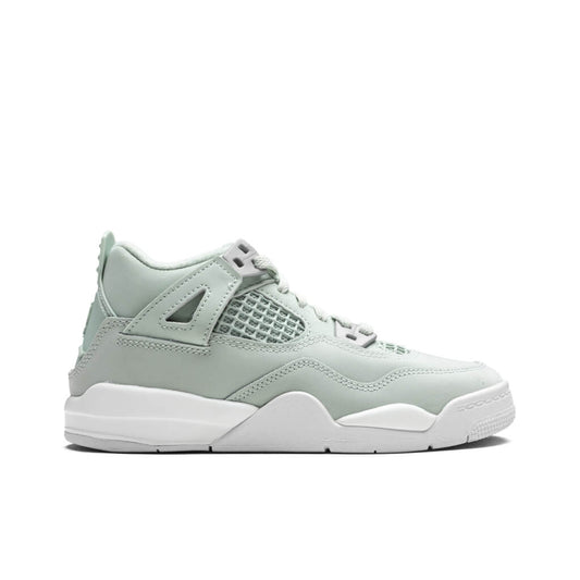 Air Jordan 4 Retro 'Abundance' (PS) - Seafoam/Sail/Metallic Silver