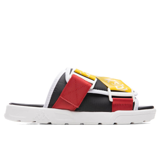 Authentic Mitel 1 Sandals - Black/Yellow