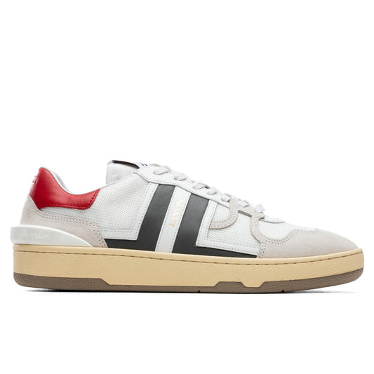 Clay Low Top Sneakers - White/Grey