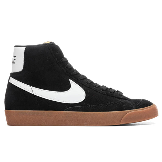 Blazer Mid '77 Suede - Black/White/Gum