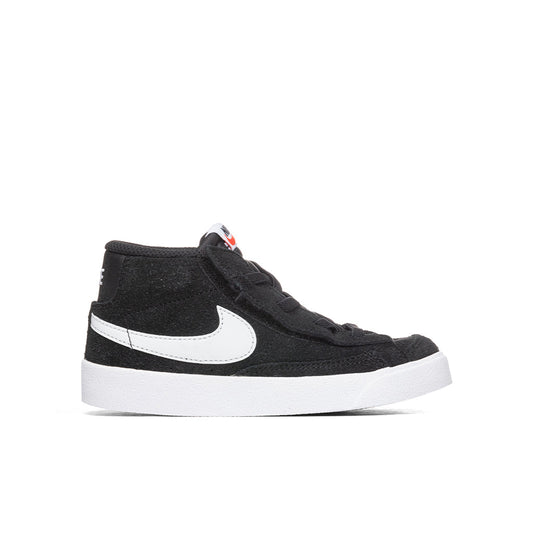 Blazer Mid '77 Suede (TD) - Black/White/Total Orange