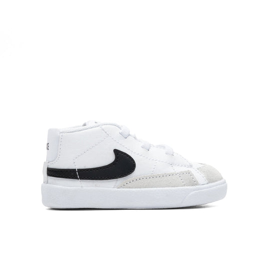 Blazer Mid Crib Bootie - White/Black
