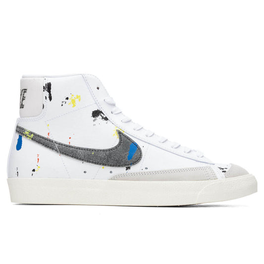 Blazer Mid '77 "Paint Splatter" - White/Black