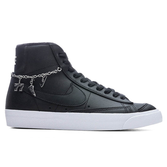 Women's Blazer Mid '77 LX - Black/Black/Metallic Silver