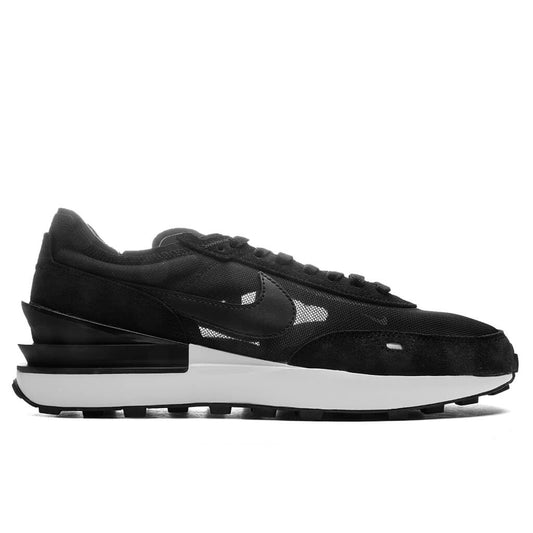 Waffle One - Black/Black/White