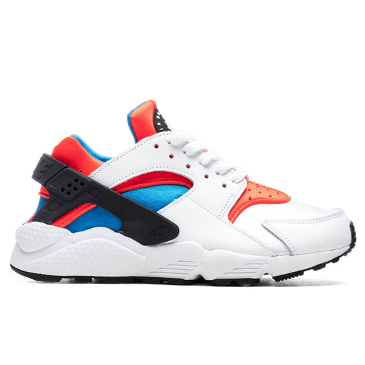 Women's Air Hurache - White/Bright Crimson/Photo Blue