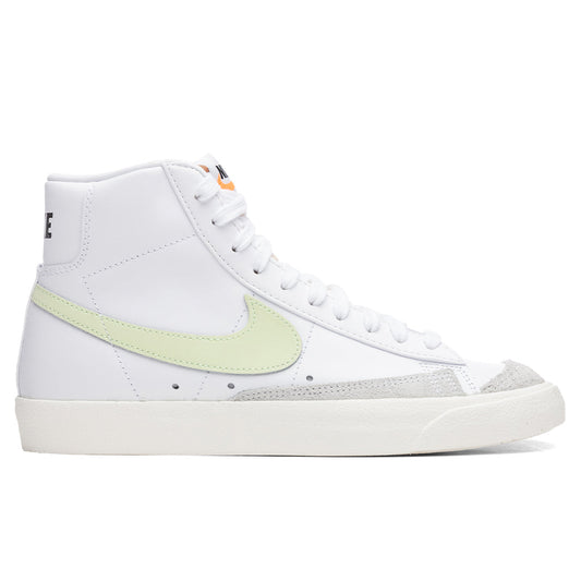 Women's Blazer Mid '77 - White/Barely Volt/Total Orange