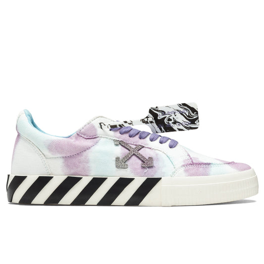 Tie Dye Low Vulcanized - White/Lilac