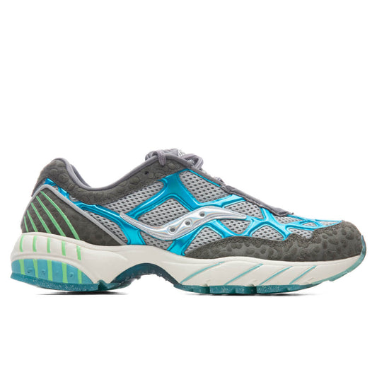 Saucony x FRESH RAGS Grid Web 'Manatee' - Grey/Blue