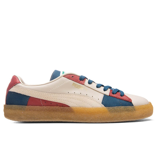 Suede Crepe Patch - Khaki