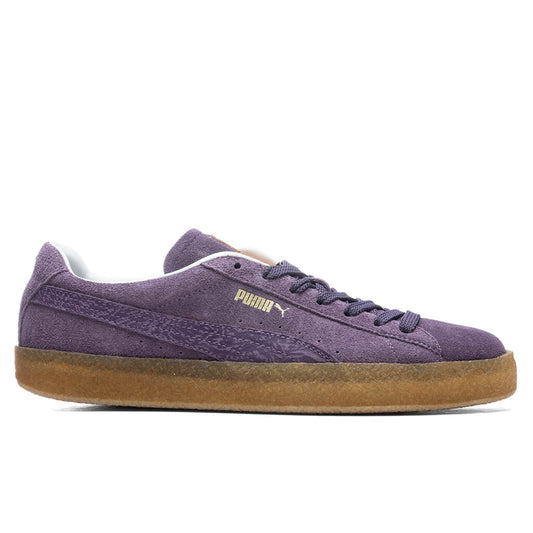 Suede Crepe - Purple