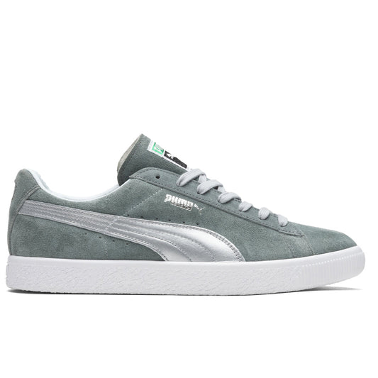 Suede VTG MIJ Retro - Quarry/Silver