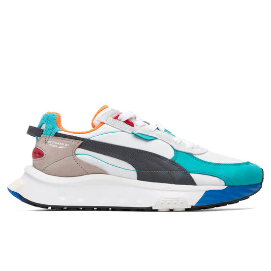 Wild Rider Layers - White/Viridian Green