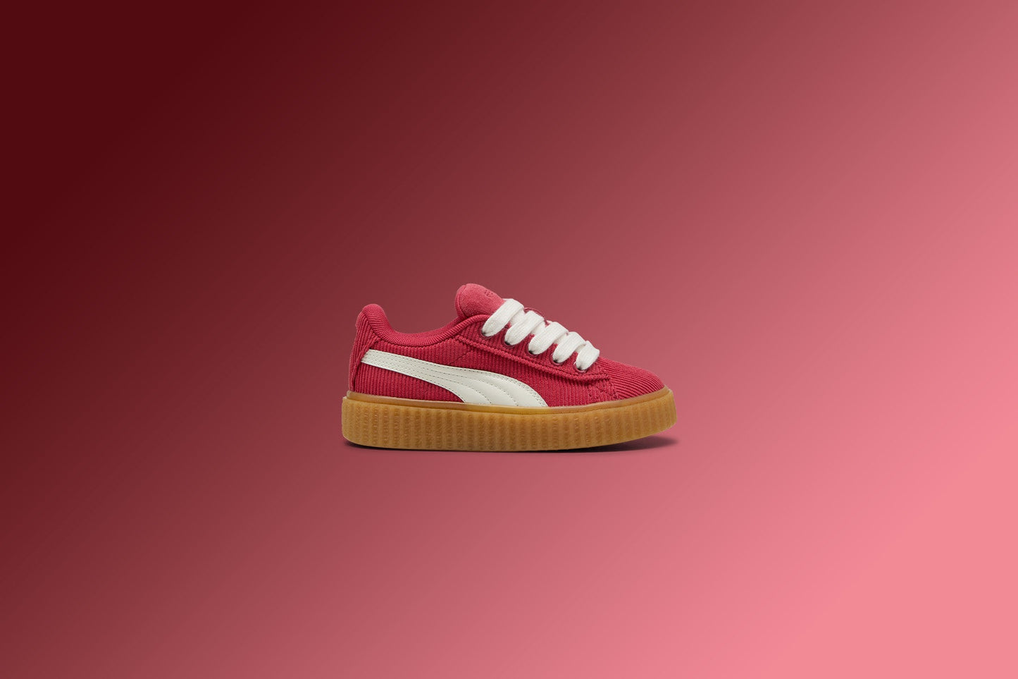 Puma x Fenty Creeper Phatty Corduroy (TD) - Club Red/Warm White/Gum