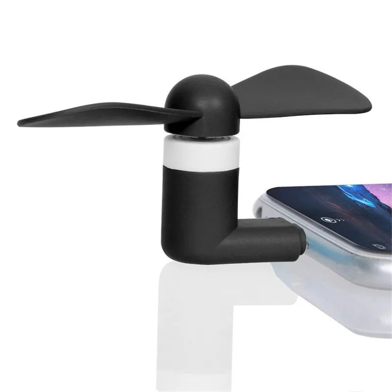 Mini Portable Type-c USB Fan 5v 1w Mobile Phone USB Gadget Fans Tester For Type-C Type C USB-C Mobile Phone Fan