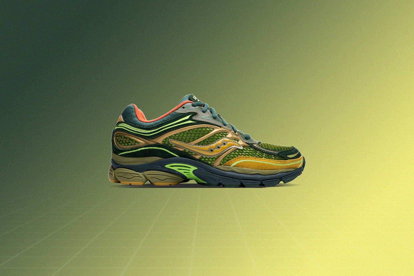 Saucony x Starcow Progrid Omni 9 - Green/Orange