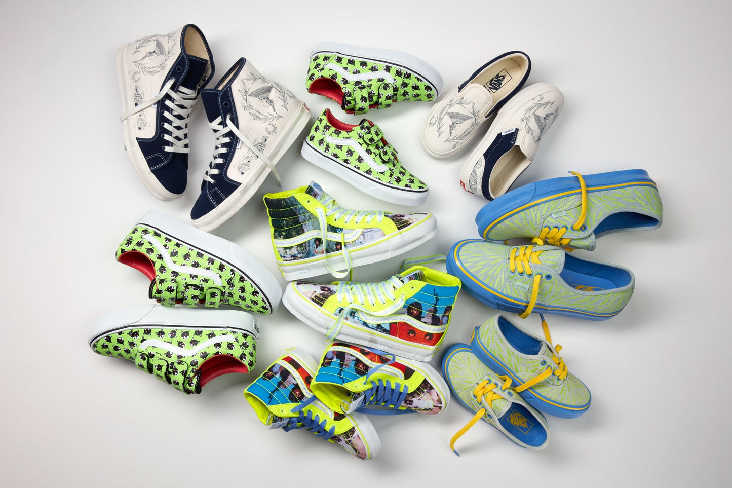 Vans Vault x Sarah Andelman OG Sk8-Hi LX - Fumiko/Safety Yellow