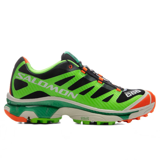 Salomon x Feid XT-4 OG Ferxxocalipsis - Black/Green Gecko/Shocking Orange