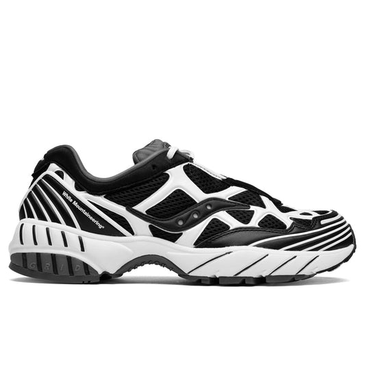 Saucony x White Mountaineering Grid Web - Black/White