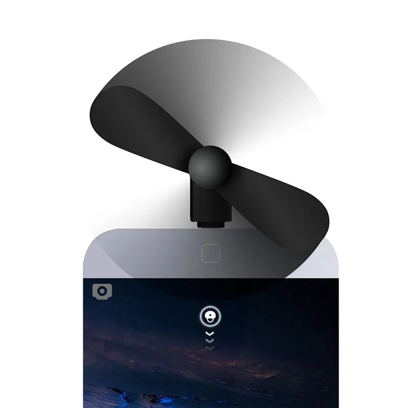 Mini Portable Type-c USB Fan 5v 1w Mobile Phone USB Gadget Fans Tester For Type-C Type C USB-C Mobile Phone Fan