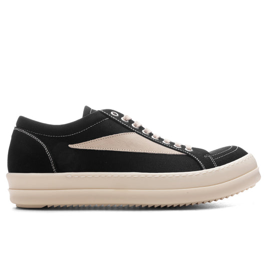 Scarpe in Denim Vintage Low Sneakers - Black/Milk