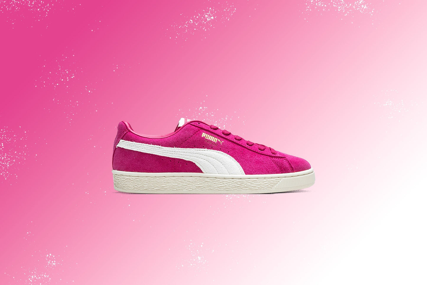 Puma x Charles F. Stead Suede - Pink Alert/White
