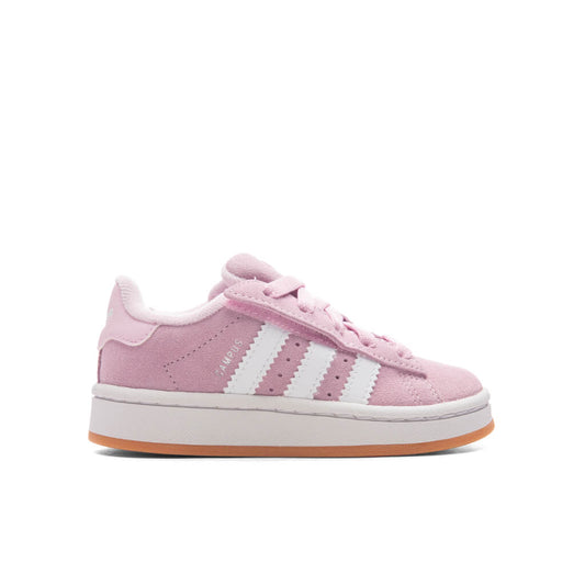 Toddlers Campus 00s Comfort Elastic Lace - Clear Pink/Cloud White/Gum