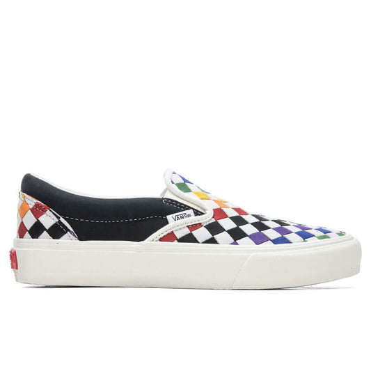 Classic Slip-VLT LX "Pride" - Woven Leather Rainbow