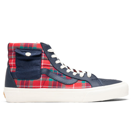 Vans Vault x Baracuta SK8-Hi Pocket VLT LX - Dress Blues/Tartan Plaid