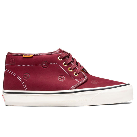 Vans Vault x LQQK OG Chukka Boot LX - Burgundy