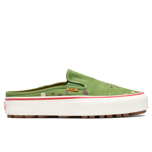 Vans Vault x LQQK OG Mule LX - Splatter Green