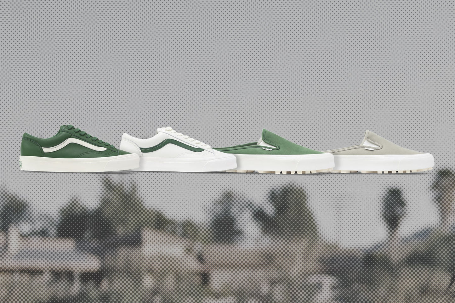 Vans Vault x Museum of Peace & Quiet OG Style 36 LX - Marshmallow/Green