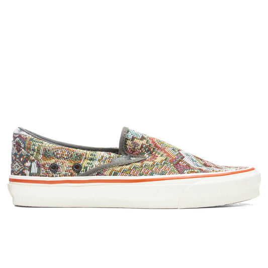 Vans Vault x Nigel Cabourn OG Classic Slip-LX - Carpet Green Mix