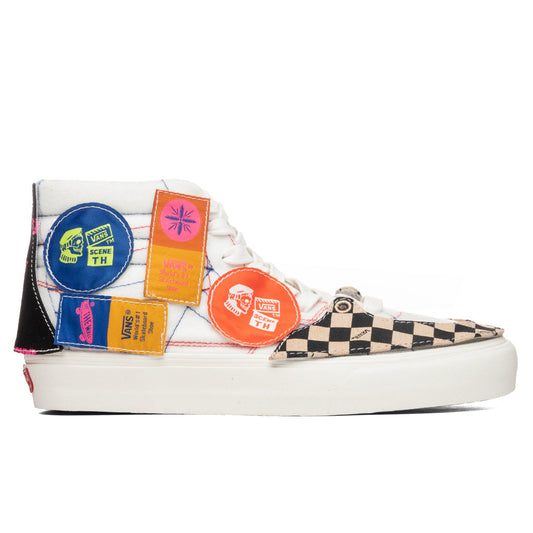 Vans Vault x Taka Hayashi DIY Hi VLT LX - Marshmallow/Multi