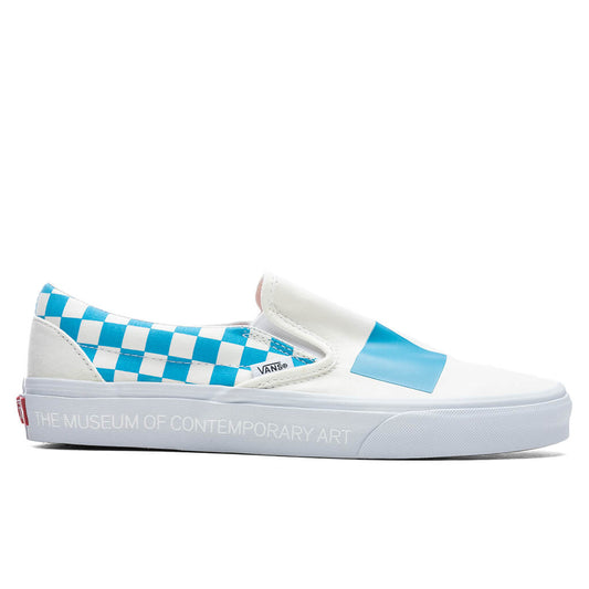 Vans x Moca Classic Slip-On - Logo/Cyan