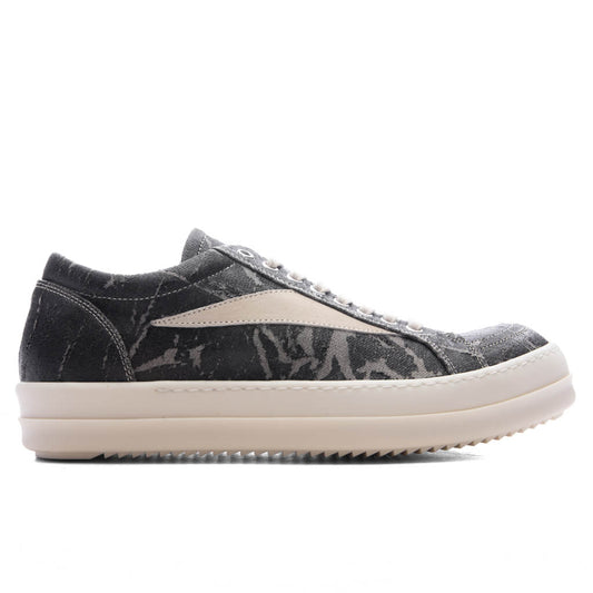 Vintage Sneaks - Black Washed Foil/Milk