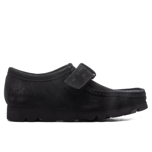 Clarks x Needles Walla Strap Lo Suede - Black