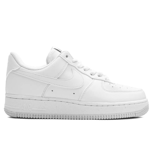 Women's Air Force 1 '07 Next Nature - White/Black/Metallic Silver