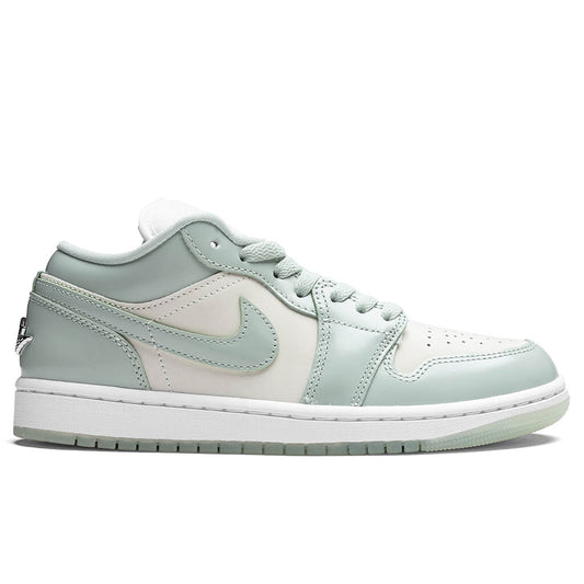 Women's Air Jordan 1 Low SE - Sail/Seafoam/Metallic Silver/White