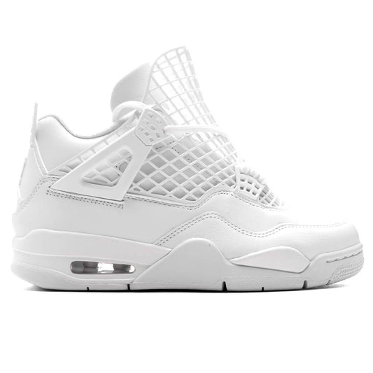 Women's Air Jordan 4 Net - White/Phantom/Metallic Gold
