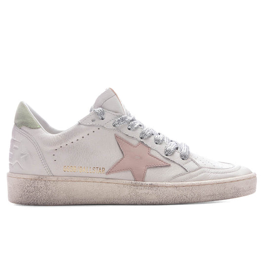 Women's Ball Star - White/Moonlight Pink/Nile Green