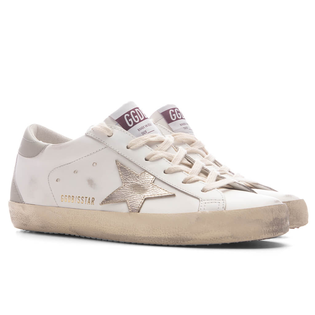 Women's Super-Star - White/Platinum/Grey