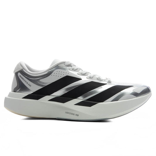 Women's Adizero Evo SL Exo - Footwear White/Core Black/Iron Metallic