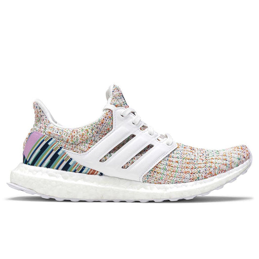 Women's Ultraboost 4.0 - Crystal White/Crystal White/Glow Green