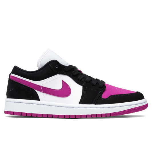 Women's Air Jordan 1 Low - Black/Cactus Flower