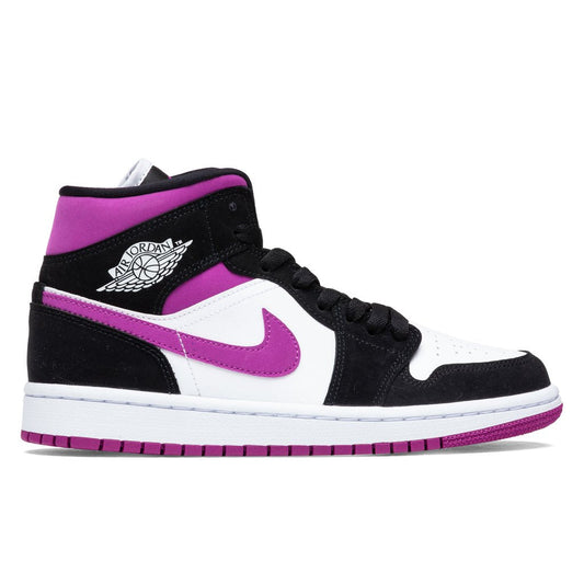 Women's Air Jordan 1 Mid - Black/Cactus Flower